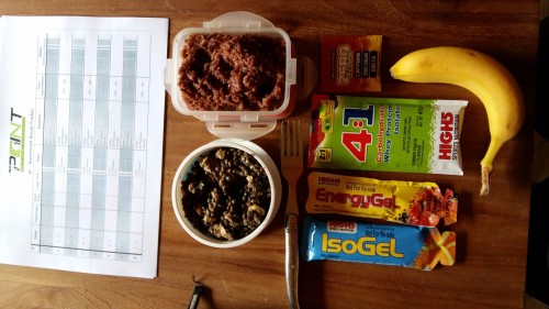 A full day of timed DH runs needs more than a drink mix, but the 4:1 is still an integral part! As is pen and paper.